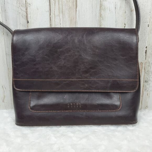 Crazy Horse by Liz Claiborne Shoulder Bag Brown - Picture 1 of 10